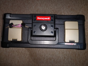 Honeywell Feuerfeste Dokumentenbox-Geldkassette Neu Mod. 26651 Wasserdichte Dokumentenbox Bild 1