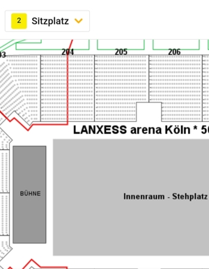 Jason Derulo 16.03.24 Köln 2x Top Sitzplatz Karten im Unterrang Block 206 Bild 3