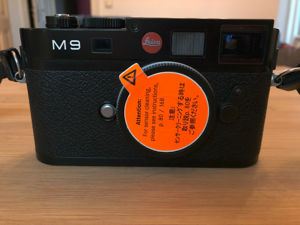 Leica M M9 18.0MP Digitalkamera - Schwarz - neuer Sensor