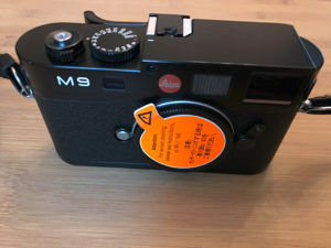 Leica M M9 18.0MP Digitalkamera - Schwarz - neuer Sensor