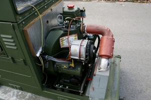 Stromerzeuger 6,5KW Deutz Diesel Bundeswehr im TOP Zustand BW Depotware Garantie Bild 6