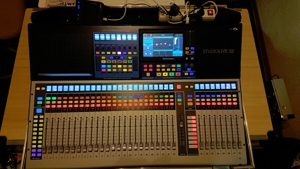 Presonus Studiolive 32 Bundle mit Stagebox und CAT5 Kabel im Case TOP Zustand