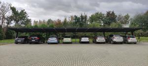 PV-Carport, modular erweiterbar, Solar Carport, 2 Stellplätze Bild 3