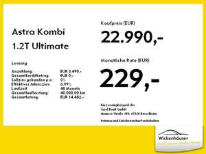 Opel Astra Kombi 1.2T Ultimate VOLLAUSSTATTUNG !!! Bild 4