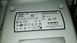 Kirby Model G7E Bild 2
