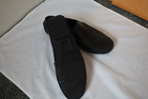 LEONE Herren Mokassins Schuhe Loafer schwarz Gr.41 Neu Bild 4
