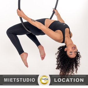 Fotoshooting am Aerial Hoop | Luftring