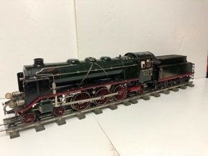 Märklin HR 6413021 Dampflokomotive 2C'1 + Tender 20 Volt mit Holz Kiste Spur 1 Bild 2