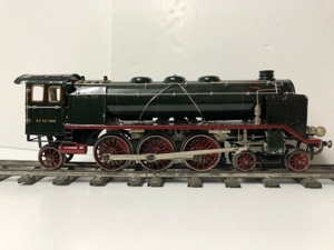 Märklin HR 6413021 Dampflokomotive 2C'1 + Tender 20 Volt mit Holz Kiste Spur 1 Bild 6