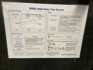 T & R DVS3 MK2 Testgerät Dreiphasige digitale Spannungsquelle mit Aufwärtstransformator Bild 3