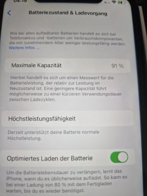 Apple iPhone XR A2105 - 64GB - Schwarz (Ohne Simlock) 91%Akku Bild 6