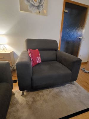 Couch mit zwei Sessel  Bild 4