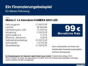 Opel Mokka X 1.4 Innovation KAMERA NAVI LED Bluetooth Bild 3