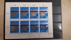 Briefmarken Österreich Kleinbogen 1988 postfrisch 