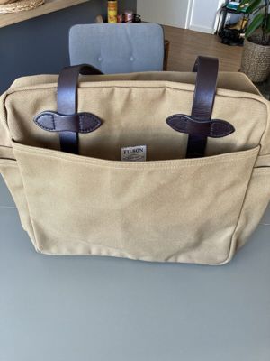  Filson Tote Bag with Zipper, Tan, NEU!!! Made in USA Bild 2