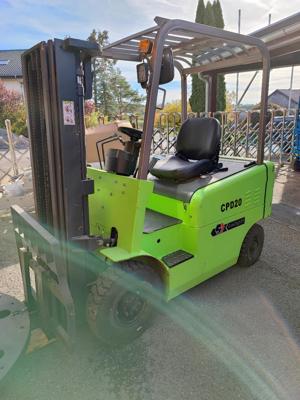 Gabelstapler Elektrostapler Stapler Elektro CPD, 2to, 2000kg, wenig genutzt   Bild 5