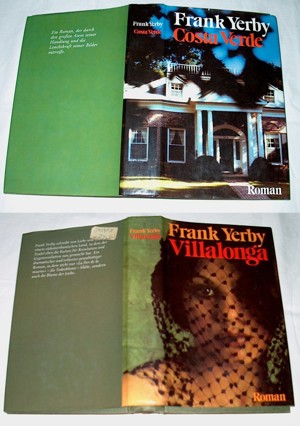 B Roman Frank Yerby Costa Verde + Villalonga Bertelsmann Club 2 Bücher gut erhalten gebundene Ausgab