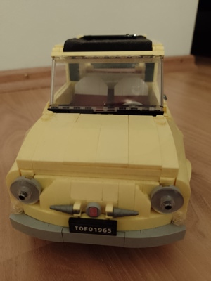 LEGO 10271 Creator Expert Fiat 500 gelb Bild 3
