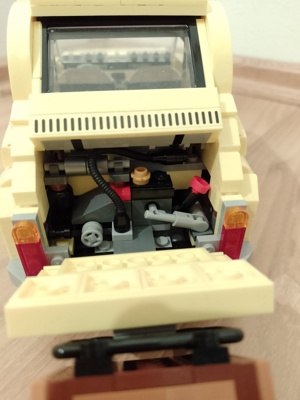 LEGO 10271 Creator Expert Fiat 500 gelb Bild 2