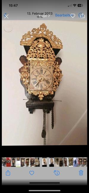 Meerweibchenuhr Stuhluhr Ostfriesland  1780