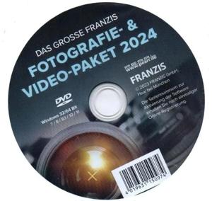 FRANZIS Fotografie & Video Paket 2024 | DVD-ROM für Windows 7 8 10 11 in Papierhülle