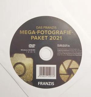 FRANZIS Mega-Fotografie-Paket 2021 | DVD-ROM in Papierhülle