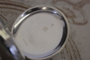  Rare Taschenuhr in 84 0.875 Silber mit 1 4 Repetition pocket watch UNION HORLOGE Bild 5