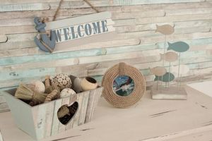 Möbelfolie selbstklebend Rio Ocean Holzoptik Folie Klebefolie Küche Tür Bild 1