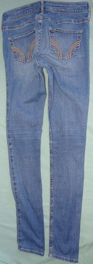 KHD Hollister Jeans 0R W24 L29 66Baumwolle 2Elastan blau Mädchen Hose Sommerhose  Bild 2