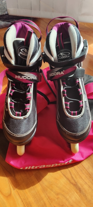 Hudora Inline Skates Grösse 37 - 40 mit praktischer Tragetasche Bild 2