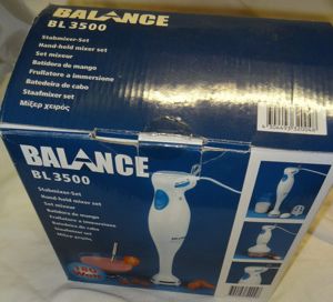 DP Balance BL3500 Stabmixerset 180W wenig benutzt Originalverpackung Zubehör ohne Mixerstab  Bild 5