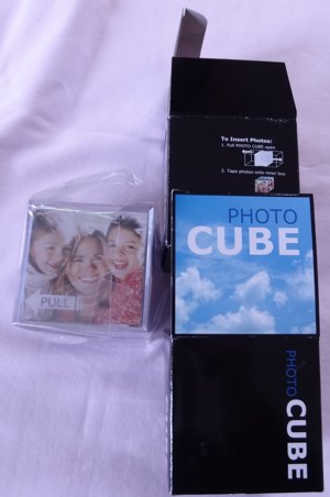 DT PHOTO CUBE Bilderrahmen in Würfelform 6,6Kante unbenutzt in Originalverpackung Dekoration