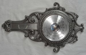 DL Baromaster Barometer Gildezinn 97% ältere Wetterstation   9,5 volle Funktion sehr gut erhalten