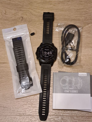  Garmin Fenix 6 PRO Multisport GPS Uhr, schwarz, 47mm, 32GB, in bestem Zustand Bild 4