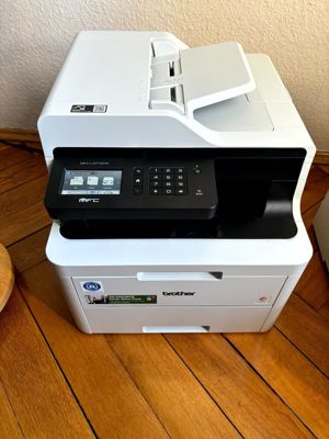  Brother MFC-L3710CW 4-in-1 Farb-Laser, Print, Scan, Copy, Fax, nur 1.000 Seiten! Bild 1