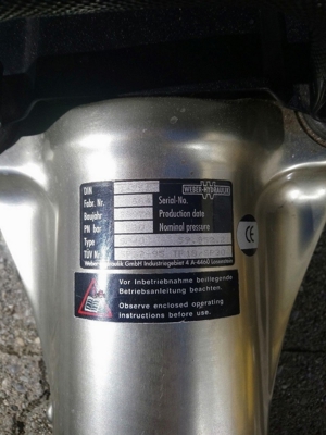 WEBER Rescue Benzin Rettungssatz Kit Schere Spreizer 2 Zylinder Hydr. Pumpe THW Bild 5