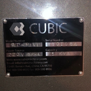 Cubic GT Mini Plus CNC Lathe Bild 7