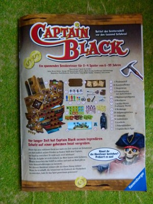 0022  Elektronisches Brettspiel Pirat Captain Black Bild 7
