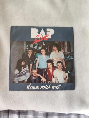 7' Vinyl Single Lp Schallplatte BAP Live Bild 1