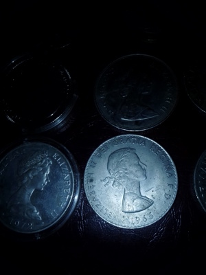 Münzen Königin Elisabeth Bild 1