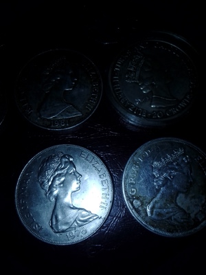 Münzen Königin Elisabeth Bild 5
