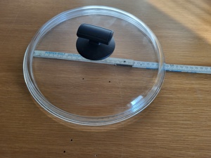 Pfannendeckel, Topfdeckel aus Glas  Bild 1