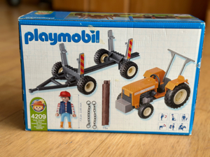 Playmobil 4209 Traktor mit Anhänger Bild 1