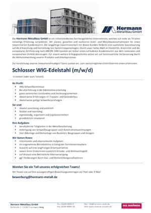 Schlosser WIG-Edelstahl (m w d) Bild 2