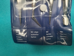 Pinzetten, Pinzetten- Set , 4 Stück im Set, neu Bild 2