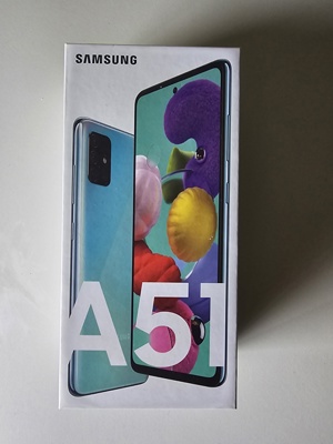 Samsung A51 128GB mit Ladekabel und Hülle  Bild 1