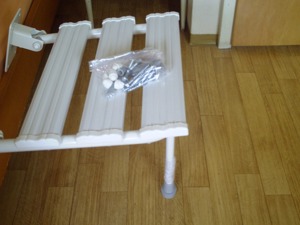 Duschklappsitz mit Stütze Bild 4