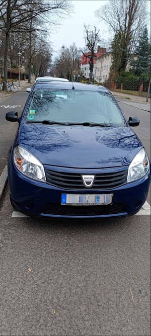 Dacia Sandero, 2009, blau, TÜV neu bis 03 2026  Bild 1