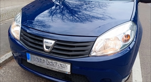 Dacia Sandero, 2009, blau, TÜV neu bis 03 2026  Bild 3