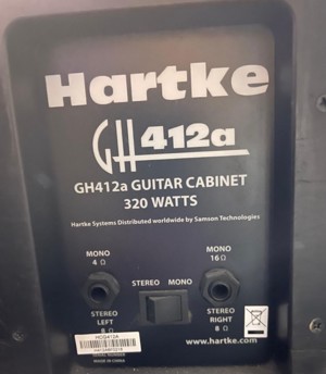 Hartke GH412a, Gitarrenbox Bild 4